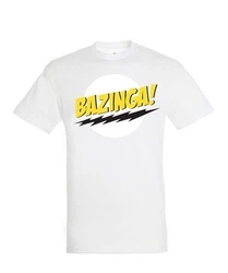 Youth Designz T-Shirt Modell Bazinga Herren T-Shirt Gelb/Rot/Braun