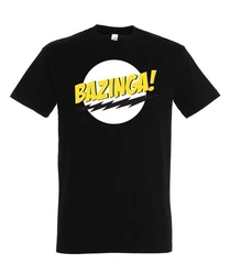 Youth Designz T-Shirt Modell Bazinga Herren T-Shirt Rot/Schwarz