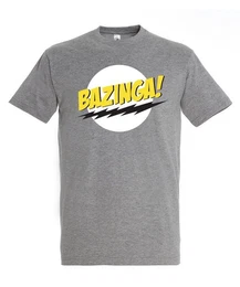 T-Shirt Modell Bazinga Herren T-Shirt Mit trendigem Frontprint