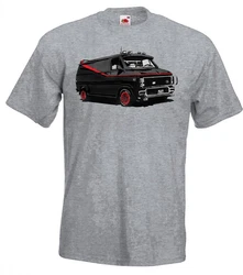 Youth Designz T-Shirt A-Team Van Herren T-Shirt Grau/Hellgrau