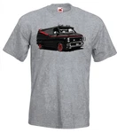 Youth Designz T-Shirt A-Team Van Herren T-Shirt Grau/Hellgrau