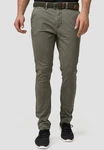 Indicode Chinoshorts Waller Khaki/Dunkelgrün