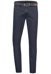 Indicode Chinoshorts Waller Dunkelblau