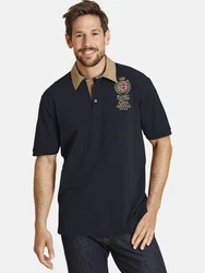 Jan Vanderstorm Poloshirt JOAKIM Dunkelblau/Blau