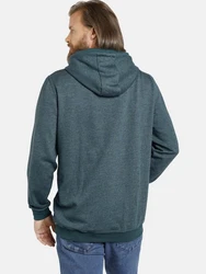Jan Vanderstorm Kapuzensweatshirt BLANKARD Braun/Blau/Dunkelblau/Grau/Grün