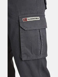 Jan Vanderstorm Cargohose STEEN Khaki/Grau/Dunkelgrau