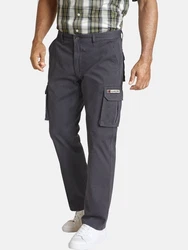 Jan Vanderstorm Cargohose STEEN Khaki/Grau/Dunkelgrau
