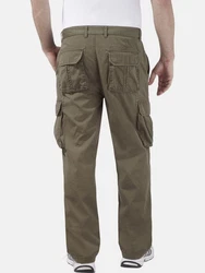 Jan Vanderstorm Cargohose STEEN Khaki/Dunkelgrün