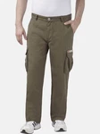 Jan Vanderstorm Cargohose STEEN Khaki/Dunkelgrün