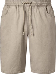 Jan Vanderstorm Bermudas FILEMON Denim-Qualität Khaki/Beige/Braun