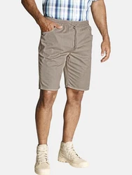 Jan Vanderstorm Bermudas FILEMON Denim-Qualität Khaki/Beige/Braun