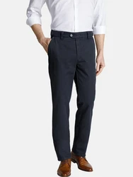 Charles Colby Stoffhose AURELIUS Dunkelblau/Blau/Hellblau