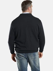 Charles Colby Strickjacke EARL THOMAS Dunkelblau/Hellblau