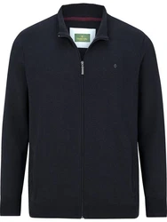 Charles Colby Strickjacke EARL THOMAS Dunkelblau/Hellblau