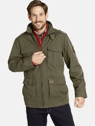 Jan Vanderstorm Fieldjacket BROR Dunkelgrün/Khaki/Grün