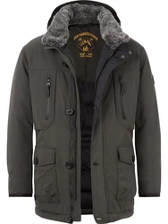 Jan Vanderstorm Funktionsjacke BOTULFR Dunkelgrün/Dunkelgrau/Grau/Khaki/Braun