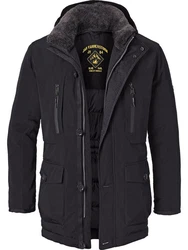 Jan Vanderstorm Funktionsjacke BOTULFR Dunkelblau/Schwarz/Dunkelgrau
