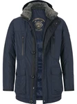 Jan Vanderstorm Funktionsjacke BOTULFR Dunkelblau/Blau