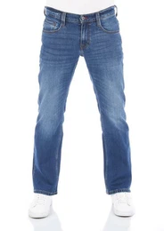 Bootcut-Jeans Herren Jeanshose Oregon Boot Cut Denim Hose mit Stretch