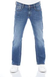 Bootcut-Jeans Herren Jeanshose Oregon Boot Cut Denim Hose mit Stretch