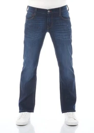 Bootcut-Jeans Herren Jeanshose Oregon Boot Cut Denim Hose mit Stretch