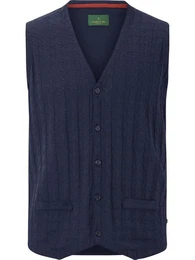 Strickweste DUKE RYAN mit traditionellem Muster
