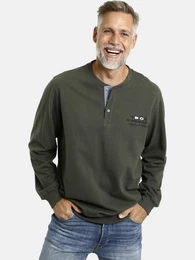Sweatshirt VILJAR +Fit Kollektion, Bauchschnitt