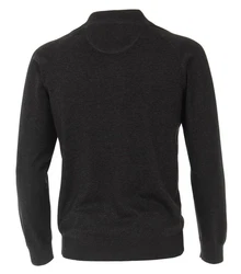 CASAMODA Strickpullover Strickjacke NOS Dunkelgrau/Grau