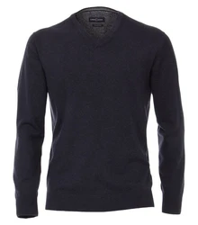 CASAMODA Pullover Uni Blau/Marine