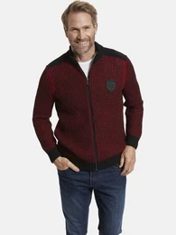 Strickjacke HALSTEN mit komfortabler Passform