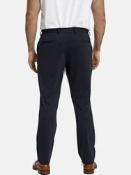Charles Colby Stoffhose DUKE BERNARD Dunkelblau/Blau