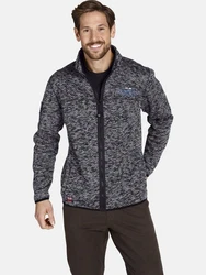Jan Vanderstorm Sweatjacke KOLMUND Grau/Dunkelblau/Hellblau