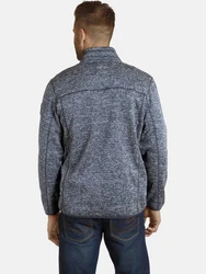 Jan Vanderstorm Sweatjacke KOLMUND Dunkelblau/Grau/Blau