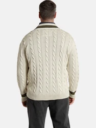 Charles Colby Strickpullover DUKE RONALD Khaki/Beige