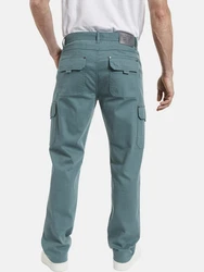 Jan Vanderstorm Cargojeans TUURE Blau/Grün/Dunkelgrün/Hellblau
