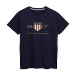 GANT T-Shirt Herren D2. ARCHIVE SHIELD Dunkelblau