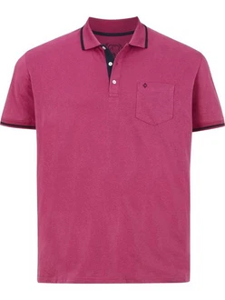 Charles Colby Poloshirt EARL FEN Rosa/Bordeaux/Dunkelrot Charles Colby Poloshirt EARL FEN Rosa/Bordeaux/Dunkelrot