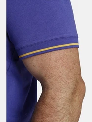 Charles Colby Poloshirt EARL FEN Lila/Blau/Dunkelblau