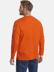 Jan Vanderstorm Langarmshirt ELION Orange