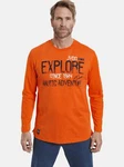 Jan Vanderstorm Langarmshirt ELION Orange