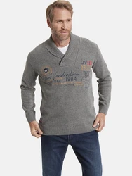Jan Vanderstorm Schalkragenpullover HAMAR 