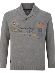 Jan Vanderstorm Schalkragenpullover HAMAR 