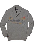 Jan Vanderstorm Schalkragenpullover HAMAR 