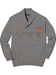 Jan Vanderstorm Schalkragenpullover HAMAR 