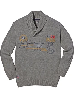 Jan Vanderstorm Schalkragenpullover HAMAR Jan Vanderstorm Schalkragenpullover HAMAR