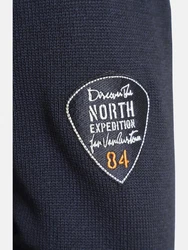 Jan Vanderstorm Cardigan SVEND Hellblau/Dunkelblau