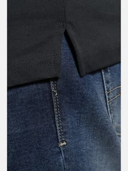 Jan Vanderstorm Langarmshirt STAAF Schwarz/Blau/Braun