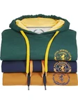 Charles Colby Kapuzensweatshirt EARL TODD Braun/Orange