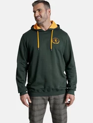 Charles Colby Kapuzensweatshirt EARL TODD Dunkelgrün/Grün