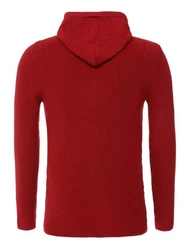 Tazzio Strickjacke Cardigan mit Kapuze D406